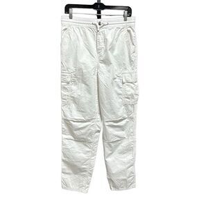 Polo Ralph Lauren Boys White Cargo Joggers Size XL 18/20